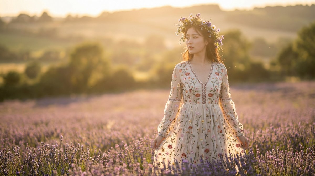 免费看片生活视频：户外花海写真视频