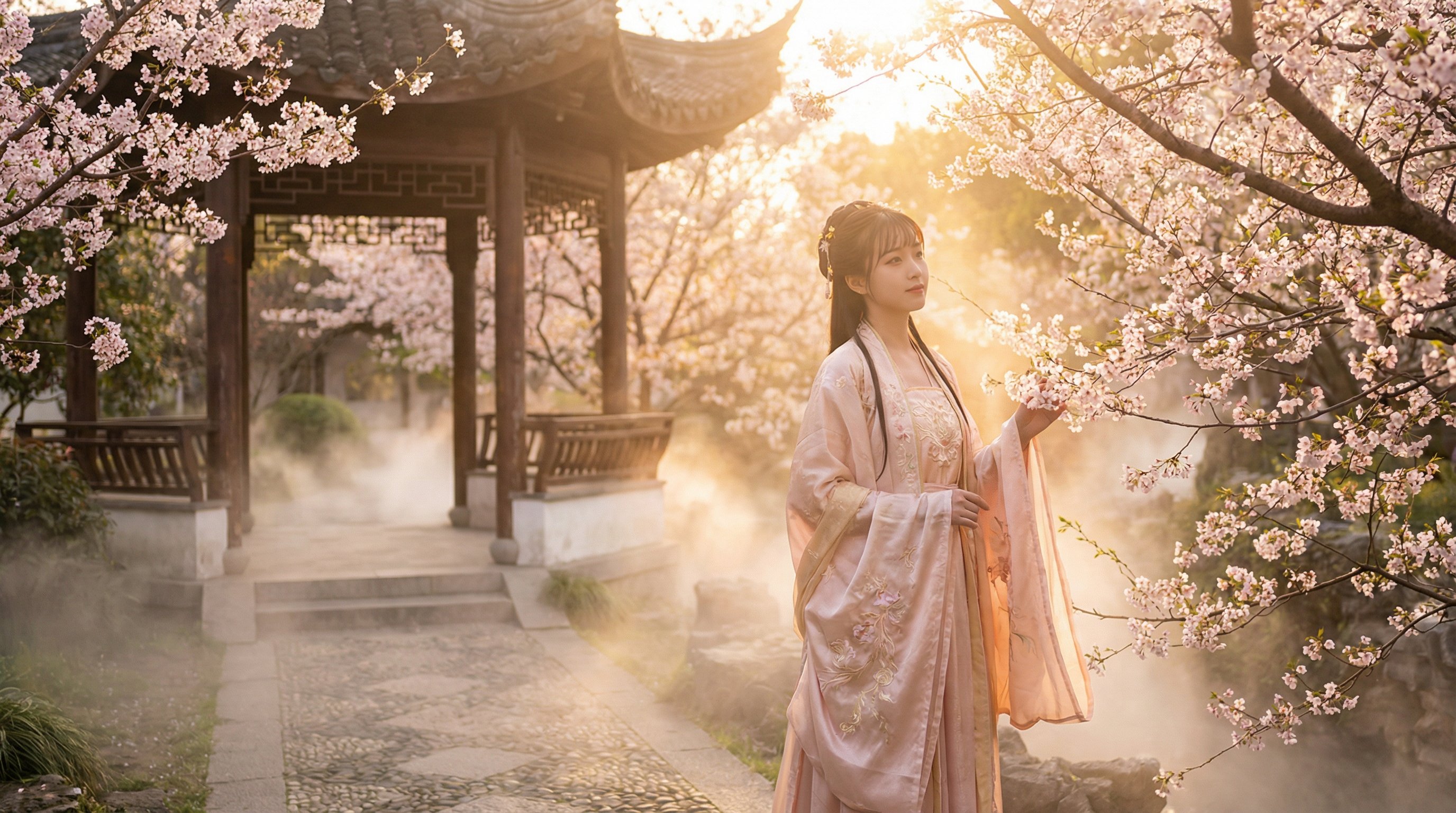 滴蜡调教视频：古风汉服美少女写真